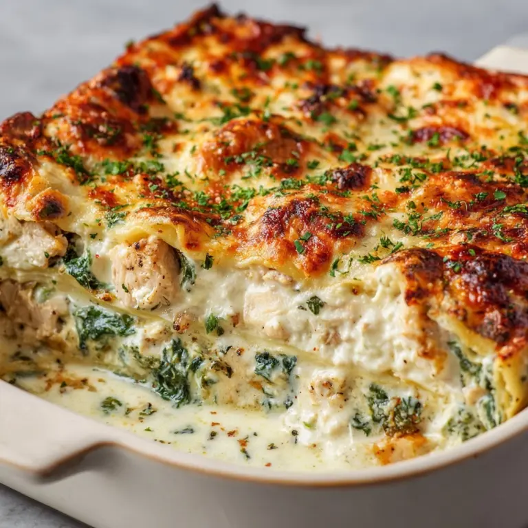 Creamy Chicken and Spinach Casserole Recipe