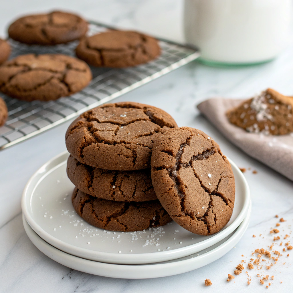 Chocolate Peanut Butter Cookies Recipe - Recipe Image