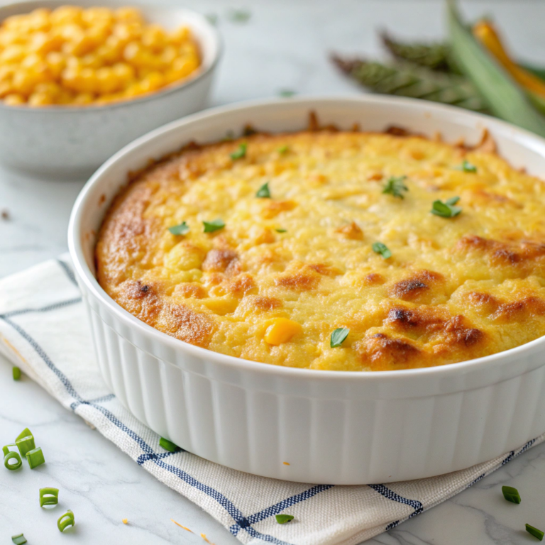 Cheesy Corn Casserole Recipe