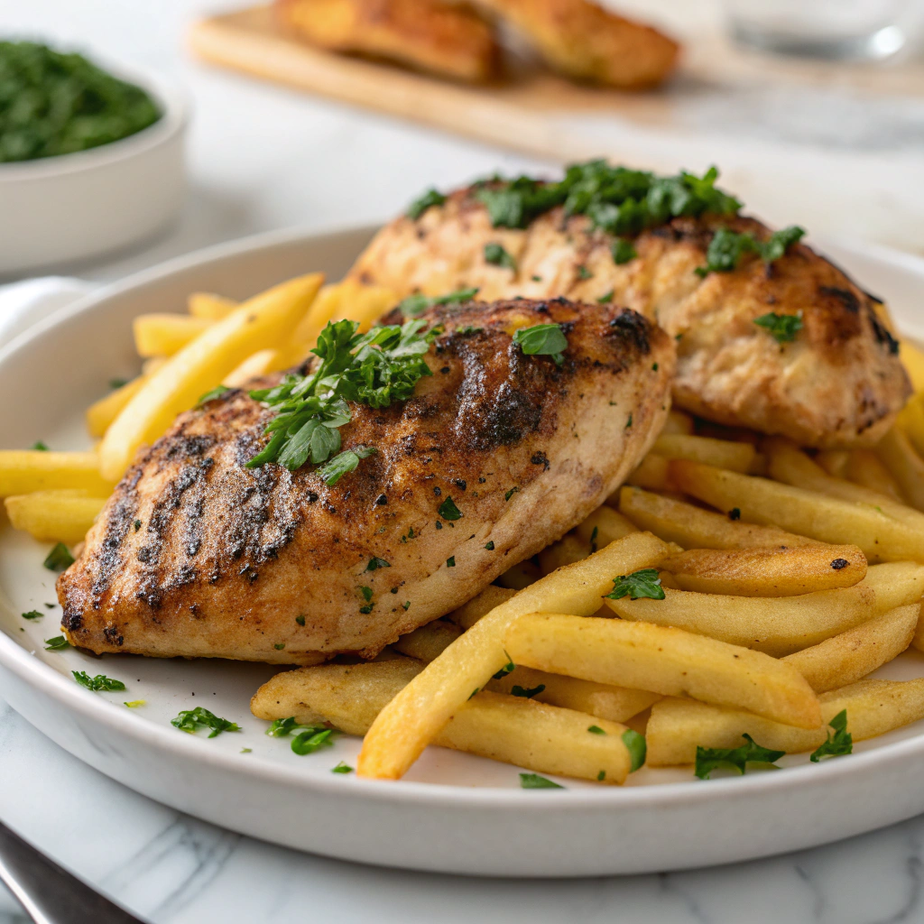 Spicy Asian Chicken Fillet Stir-Fry Recipe - Recipe Image