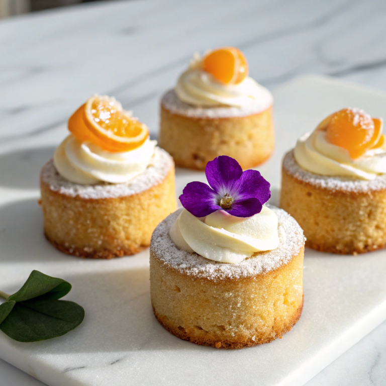 Mini Brown Butter Lemon Cakes Recipe