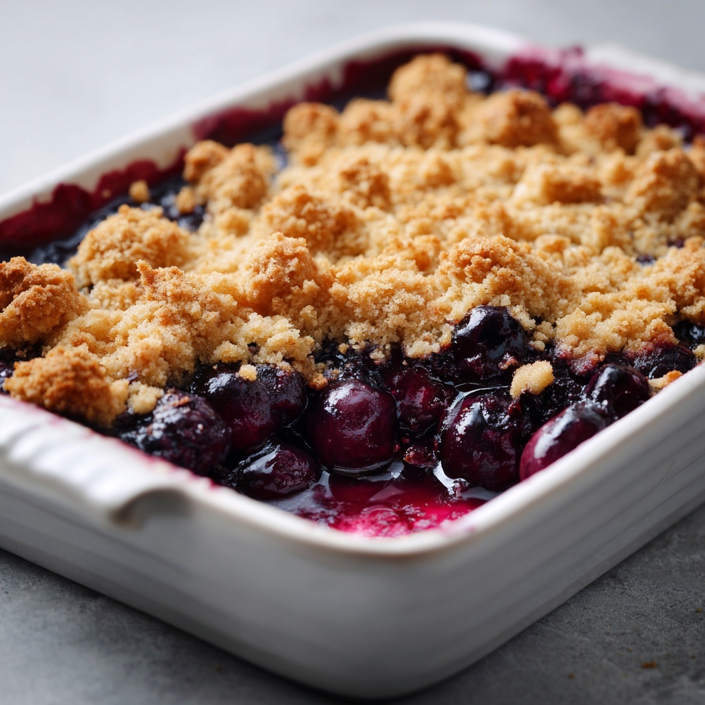 Blueberry Crisp Recipe - Recipe Image