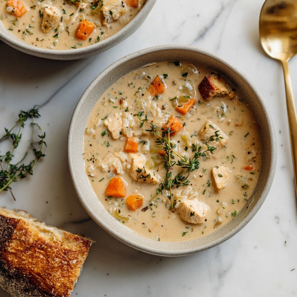 Turkey Wild Rice Soup Recipe - Recipe Image