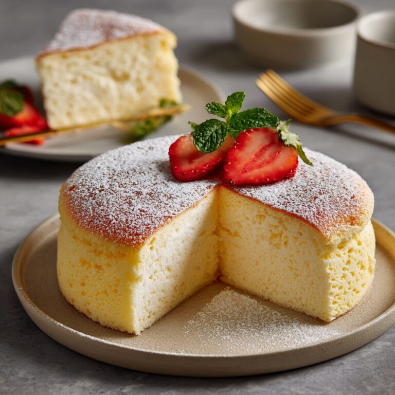 Japanese Cotton Cheesecake Recipe