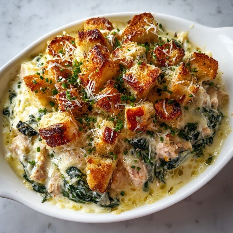 Creamy Chicken and Spinach Casserole with Cream Cheese Recipe