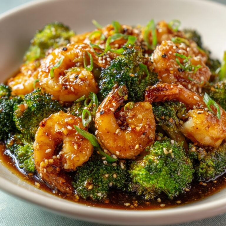 Honey Garlic Shrimp, Sausage and Broccoli Stir Fry Recipe