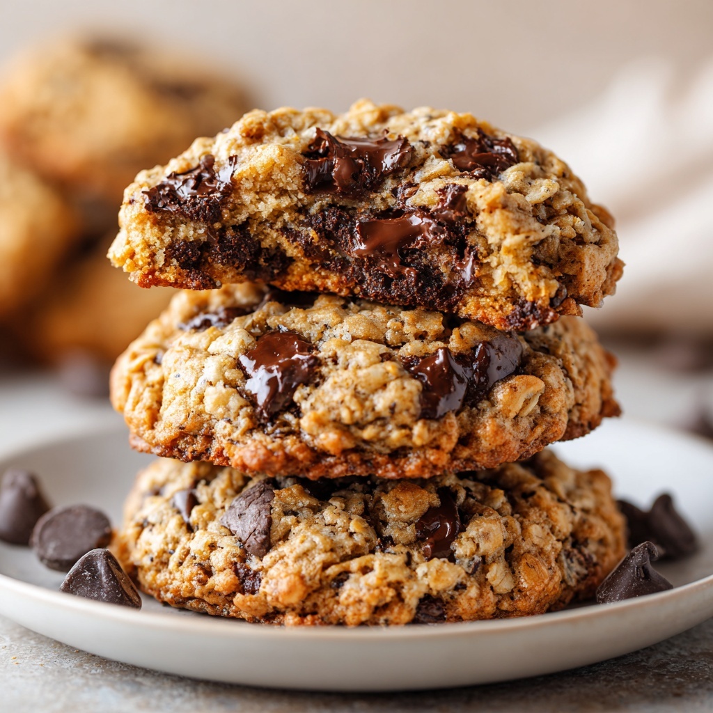 Best Oatmeal Chocolate Chip Cookie Recipe - Recipe Image