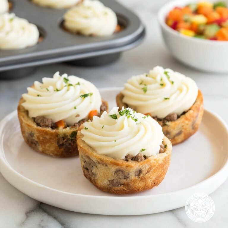 Mini Shepherd’s Pie Muffin Cups Recipe