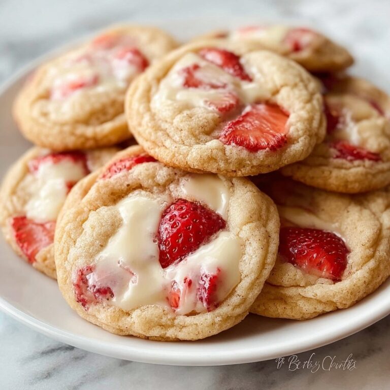 Strawberry Cheesecake Stuffed Cookies Recipe