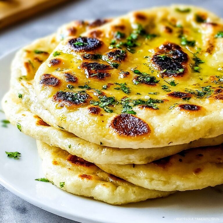 Easy Garlic Naan Bread Recipe