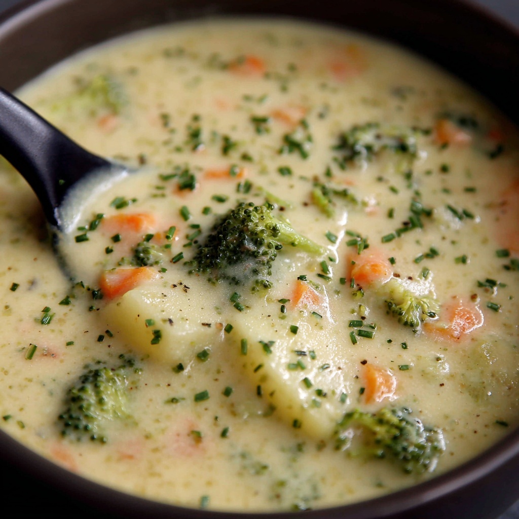 Broccoli Cheddar Soup Recipe - Recipe Image