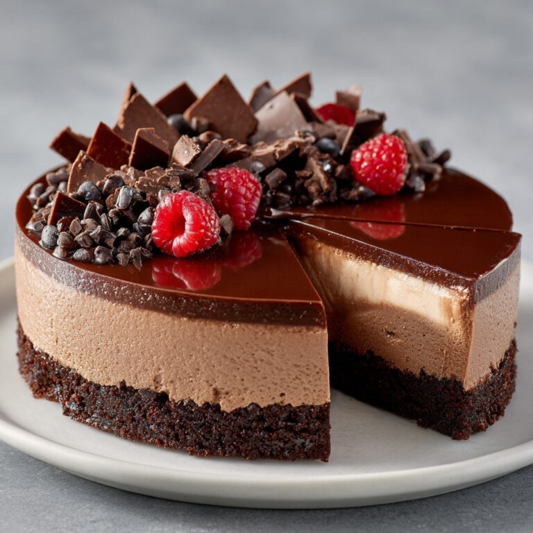 No-Bake German Chocolate Cheesecake Recipe