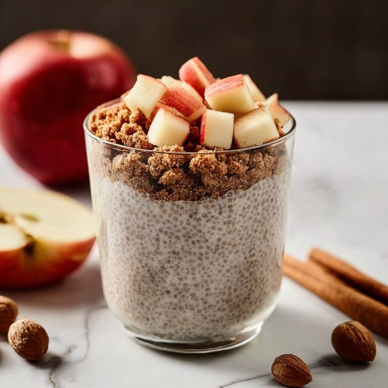 Apple Crumble Chia Pudding Recipe