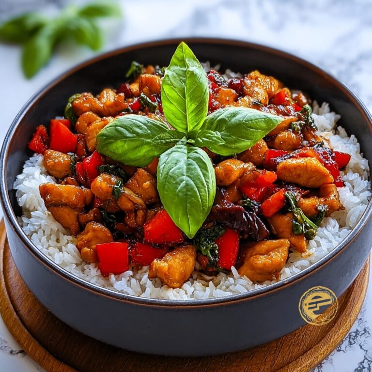 Delicious Thai Basil Chicken for Quick Weeknight Dinners Recipe