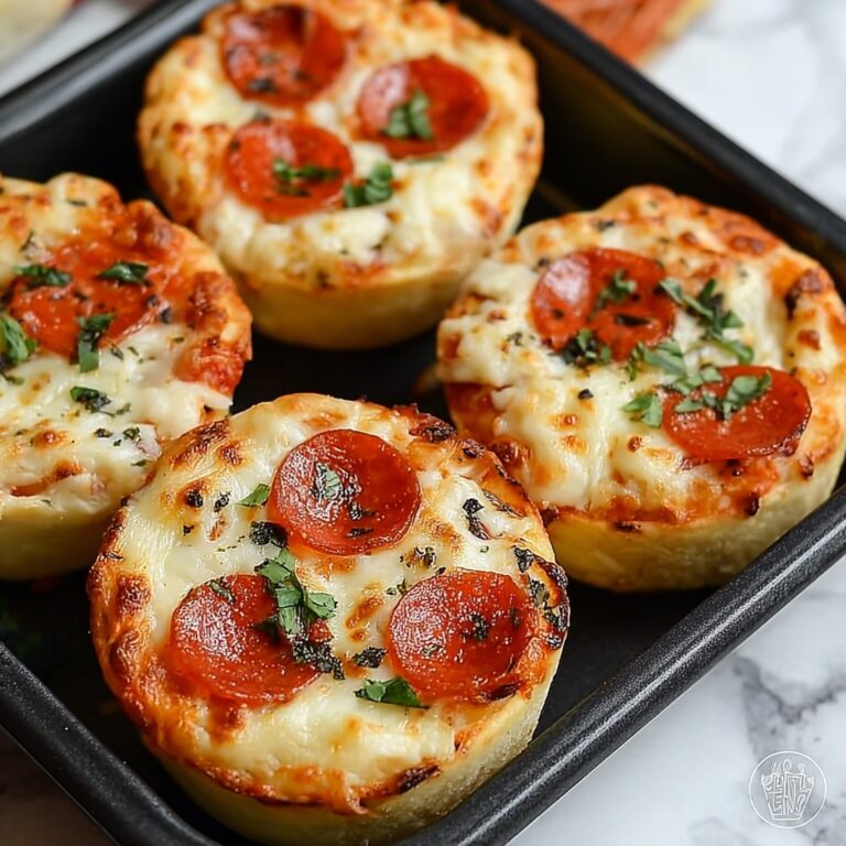 Irresistibly Cheesy Pizza Cups That Everyone Will Love Recipe