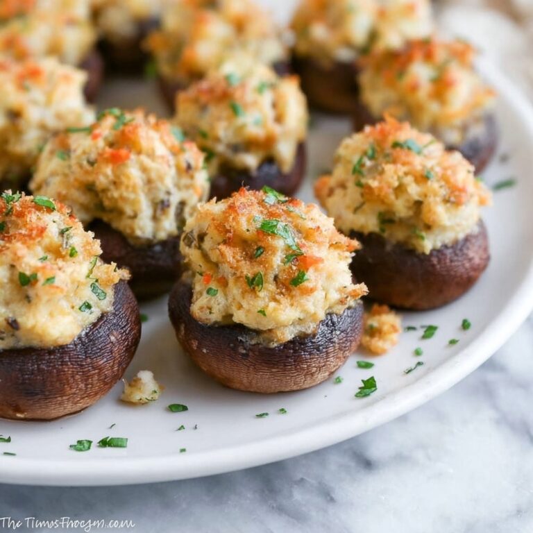 Sausage Stuffed Mushrooms Recipe