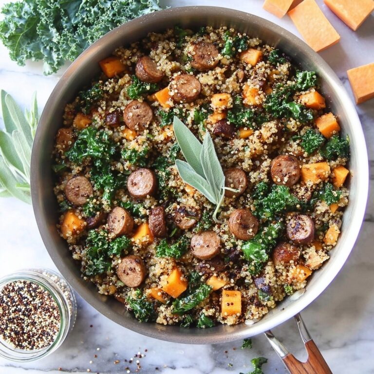 Sweet Potato and Sausage Quinoa Bowl Recipe